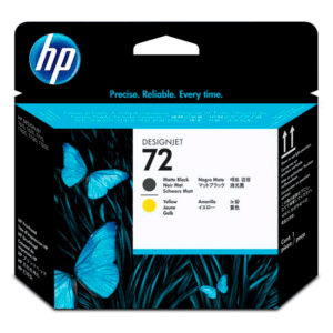 Cabezales HP 72 - C9384A Mate Black & Yellow