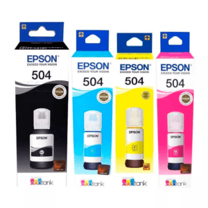 Tinta Epson Original 504 70ml/127ml (Black, Cyan, Magenta, Yellow)