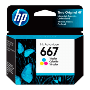 Tinta HP 667 Tricolor Original